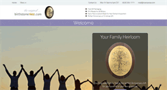 Desktop Screenshot of birthstonetree.com