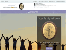 Tablet Screenshot of birthstonetree.com